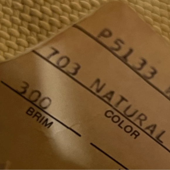 Stallion by STETSON straw cowboy hat, tan, hard shell - Picture 7 of 14